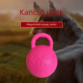 Ló játékbála, harapásálló PP anyagú edzéslabda, testre szabható