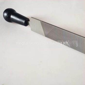 Patkófájl – széles lemez, durva fogazat, Dongqi, alacsony szén tartalmú acél, származás Hebei