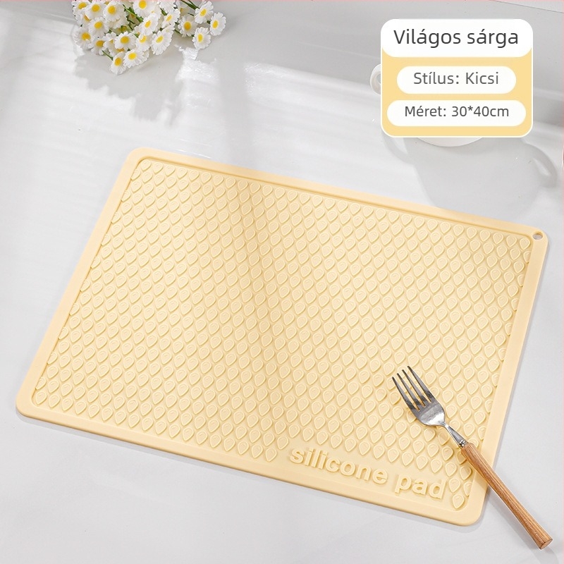 Szilikon konyhai négyszögletes alátét, hőálló, csúszásmentes, szakadásálló