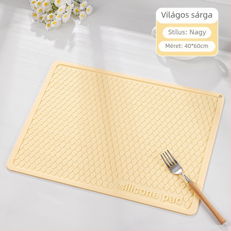 Szilikon konyhai négyszögletes alátét, hőálló, csúszásmentes, szakadásálló