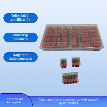 Plug-in kábel terminál, 1 pólusú, fogyasztói elektronika számára, modellek: PCT412/PCT413/PCT415CE