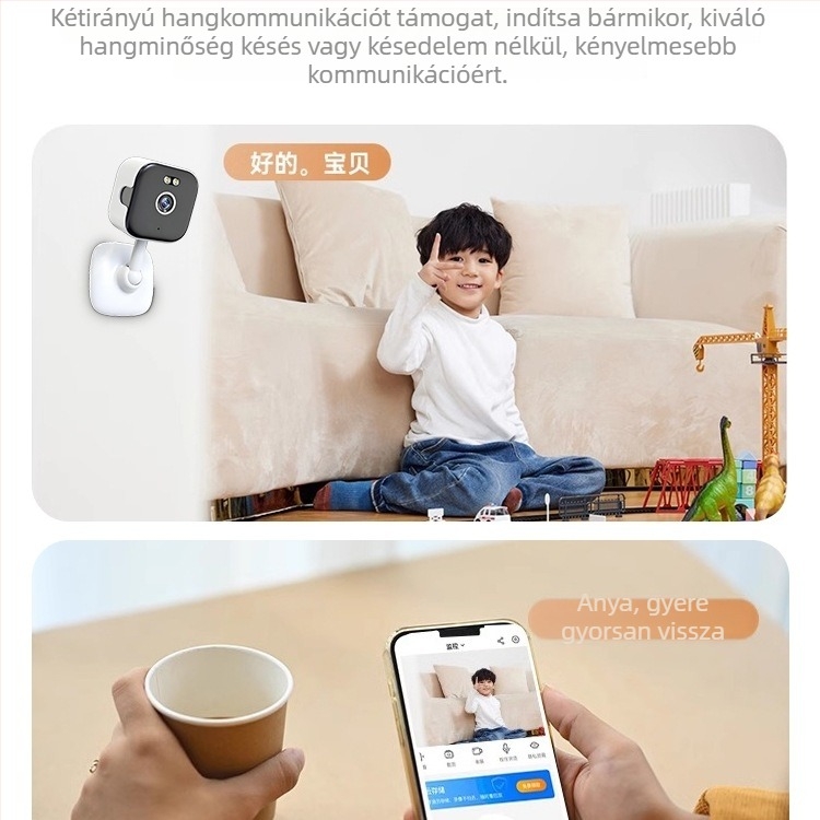 Intelligens megfigyelő kamera CCD objektívvel, 100 000 pixellel, modell Card machine 1