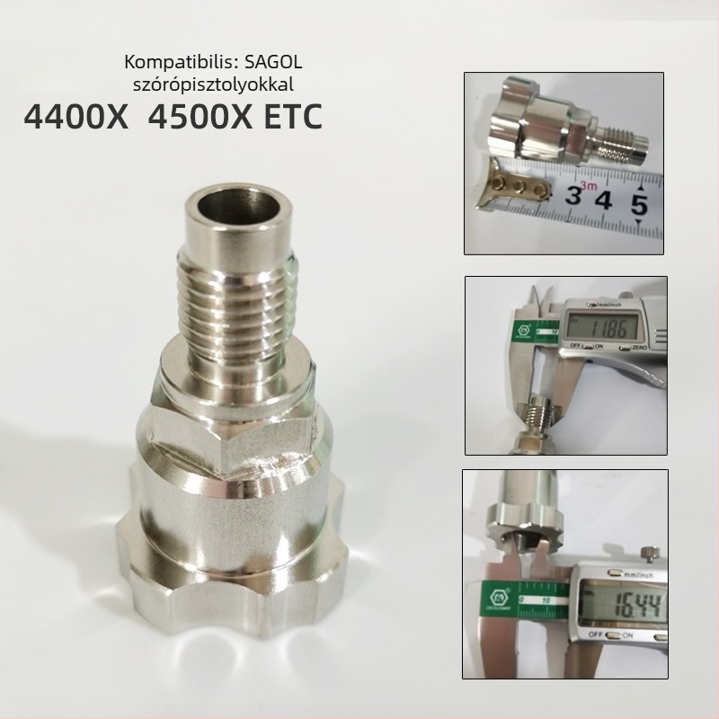 Sagola fúvópisztoly adapter, egyszer használatos műanyag festéktartállyal - mosás nélküli használathoz