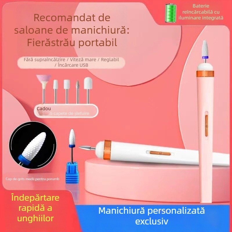 Polizor unghii DMJ – Plastic, stil coreean, șlefuire