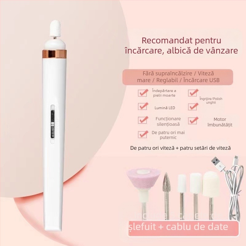 Polizor unghii DMJ – Plastic, stil coreean, șlefuire