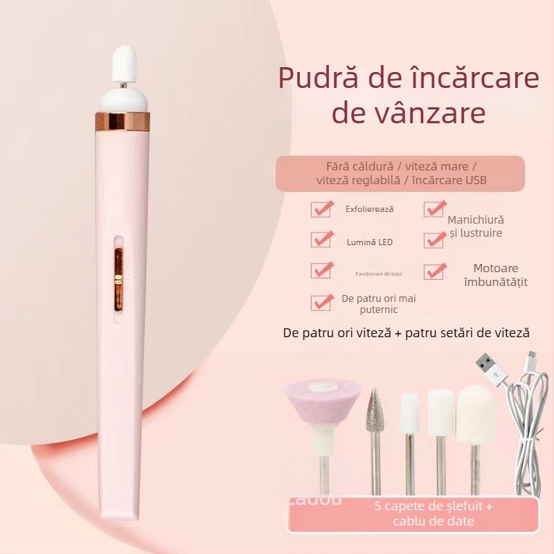 Polizor unghii DMJ – Plastic, stil coreean, șlefuire