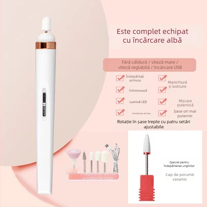 Polizor unghii DMJ – Plastic, stil coreean, șlefuire