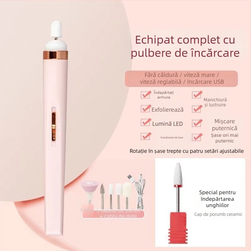 Polizor unghii DMJ – Plastic, stil coreean, șlefuire