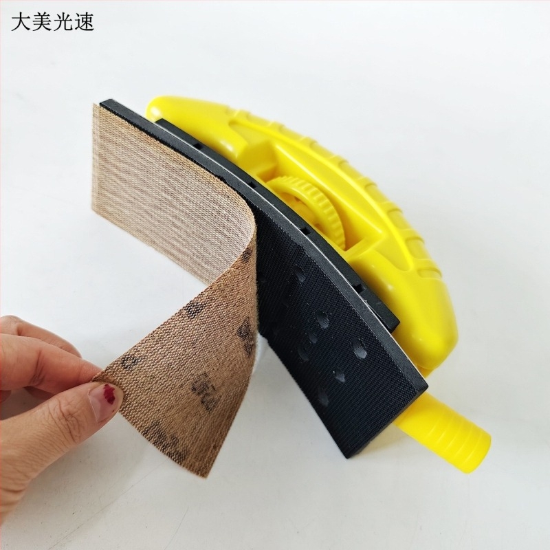 Planer manual pentru șlefuire cu șmirg, elastic, formă reglabilă dreptunghiular-arc, Nr. 2, Damei Guangsu