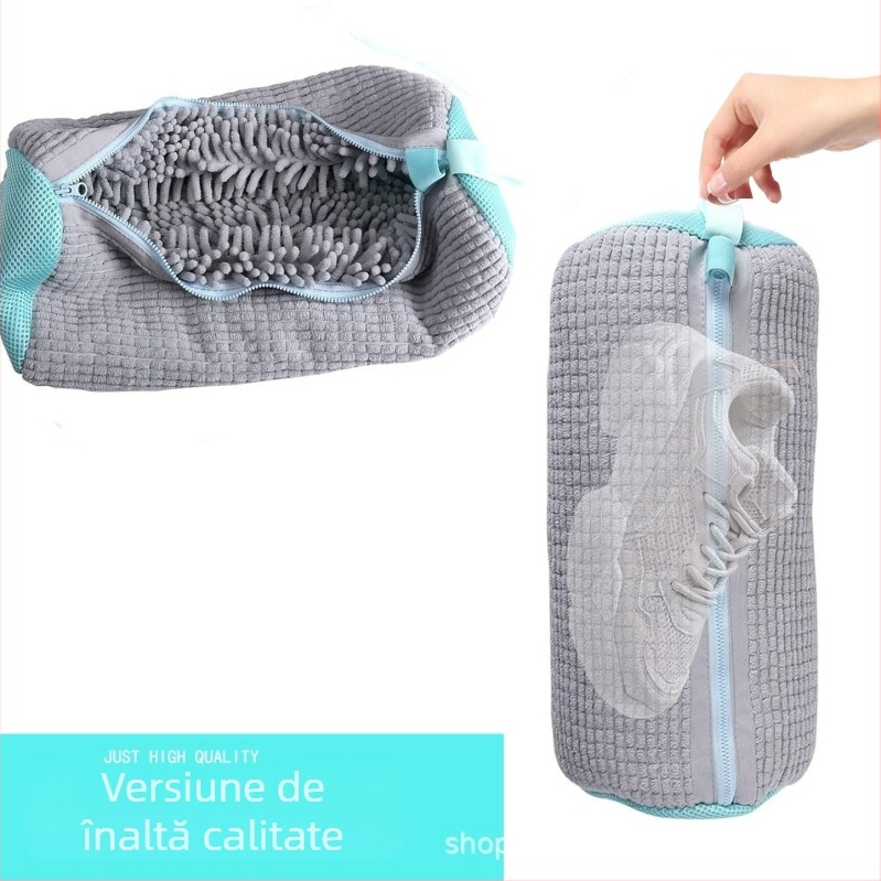 Geantă de spălat pantofi pentru mașina de spălat – Poliester – Utilizare casnică – Lansată în 2024 – Design practic pentru casă