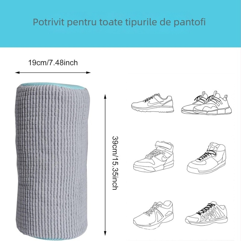 Geantă de spălat pantofi pentru mașina de spălat – Poliester – Utilizare casnică – Lansată în 2024 – Design practic pentru casă