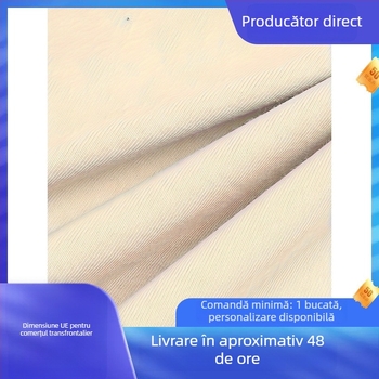 Tricou DIDLY cu imprimare litere, guler rotund, mâneci scurte, croială lejeră, bumbac 96%+