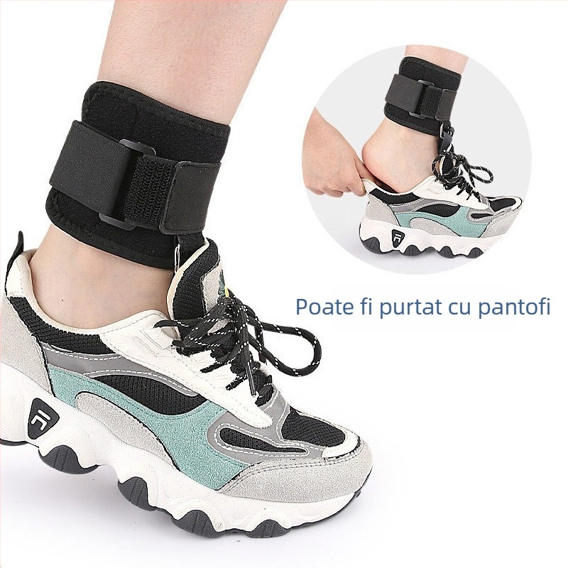 Orteză de gleznă cu design cu degete separate și curea Velcro reglabilă