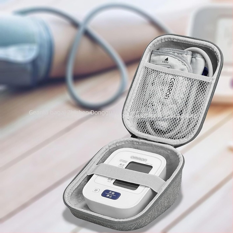Geantă de depozitare pentru sfigmomanometrul Omron smart, material EVA + Oxford, model Zz-036, brand Zz