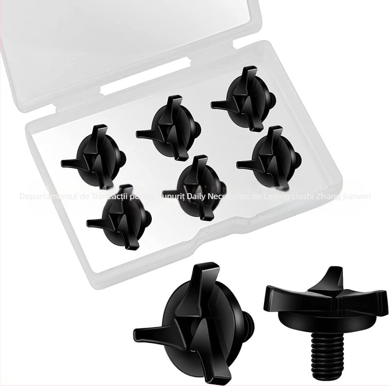 Șuruburi și garnituri pentru cască off-road – accesorii ABS pentru utilizare în toate sezoanele