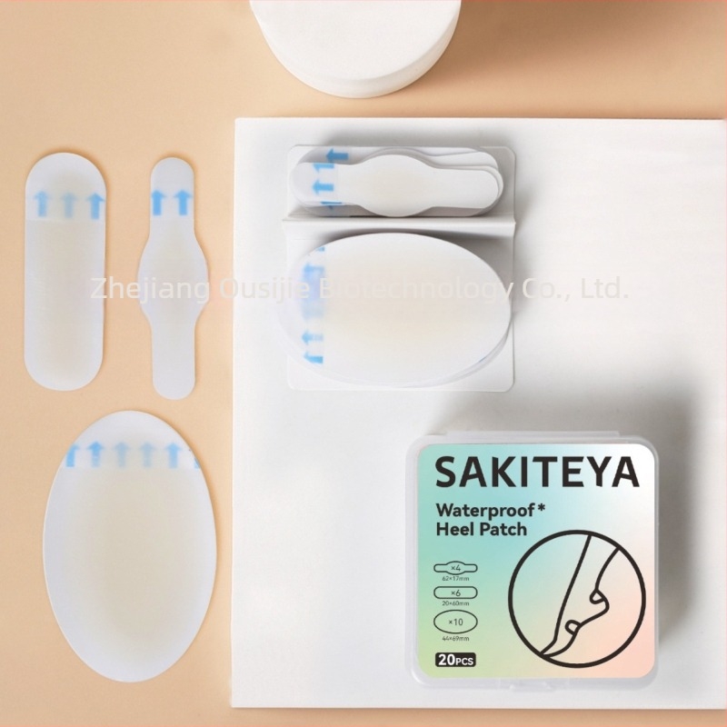 SAKITEYA plasturi hidrocoloidali pentru calcai, model elliptic, pentru pantofi din piele, sandale, papuci și alte încălțăminte, stil multiplu, ambalaj 375