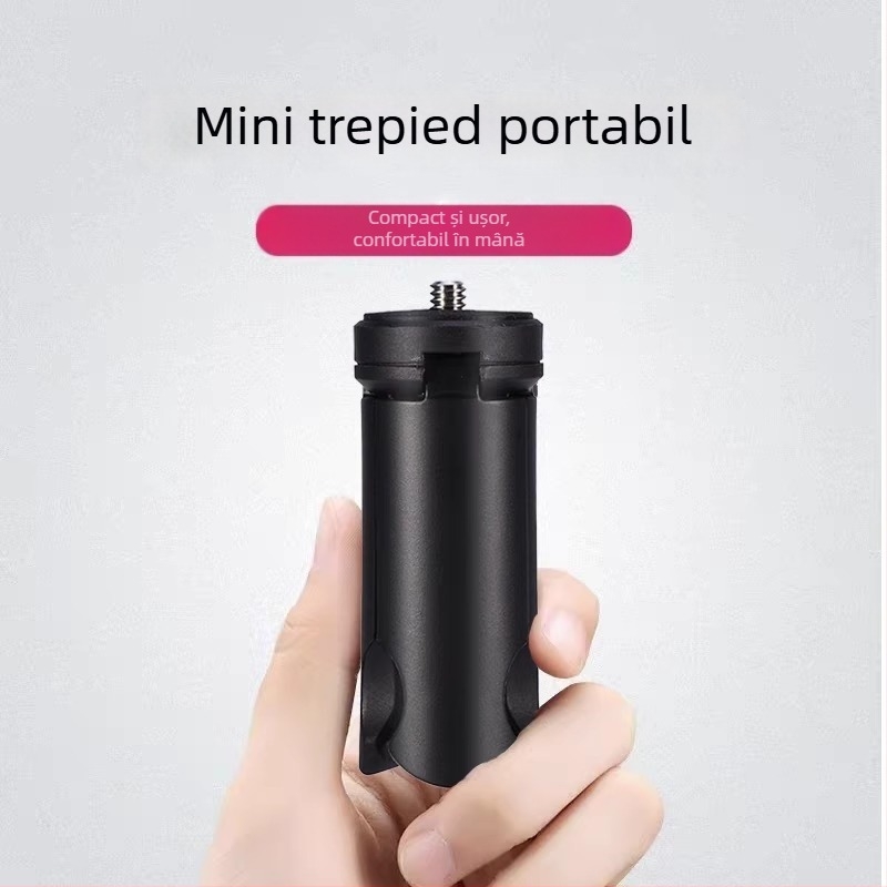 Trepied portabil pentru DJI Osmo Pocket 3/2 cu gimbal • 3 secțiuni • 3D PTZ • Model 20114 • Greutate 50