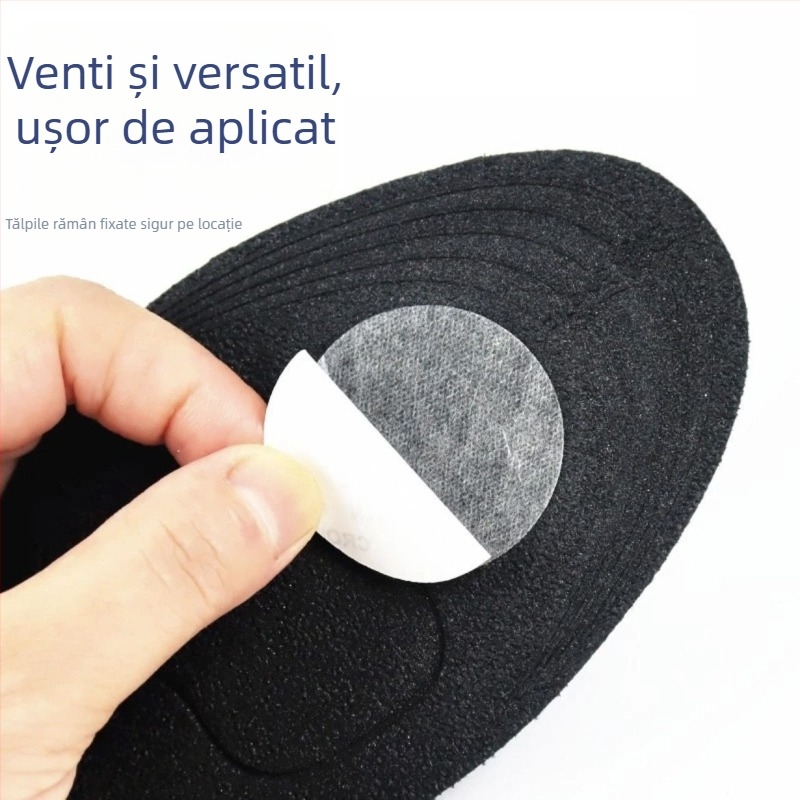 Talpă de pantofi anti-alunecare cu fixare — Cauciuc, autoadezivă, bandă dublu-adezivă, anti-mișcare