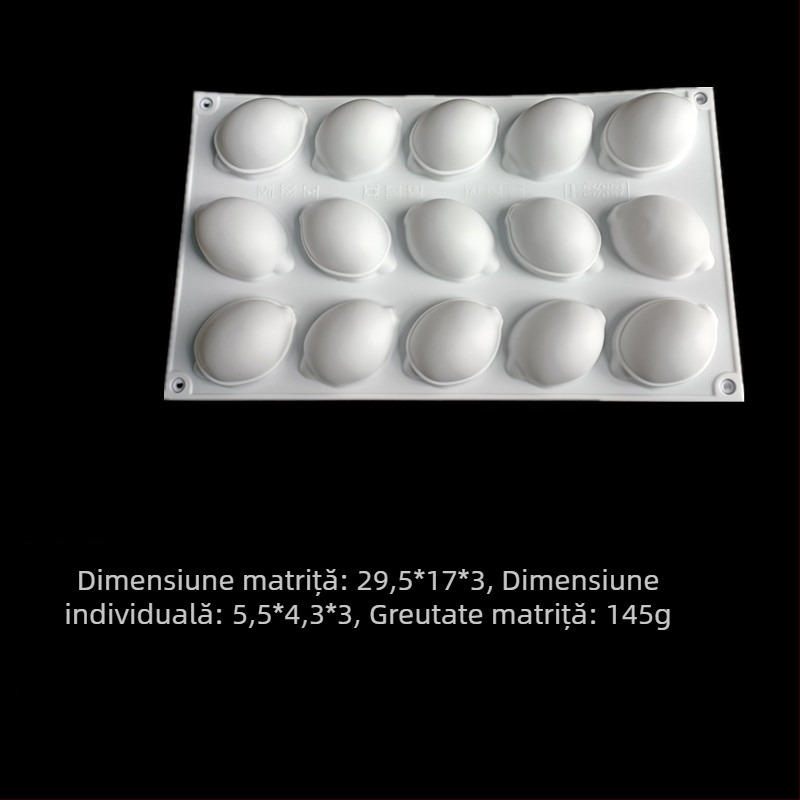 Formă de copt din silicon, cu formă neregulată, stil modern minimalist, lansată în 2024