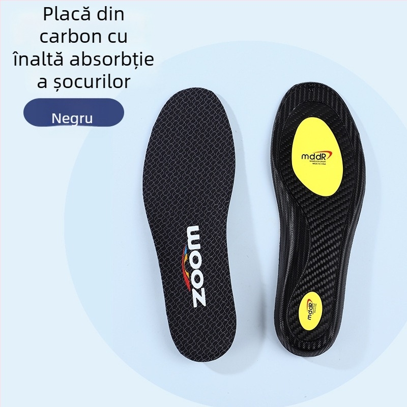 Tălpiță sport cu placă din carbon, talpă întreagă, respirabilă, absorbantă de sudoare, model 5207