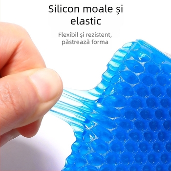 Tălpi din silicon cu structură fagure pentru bărbați și femei, absorb transpirația, deodorant și amortizare a șocurilor, tăiate la formă, uscate și respirabile pentru pantofi sport