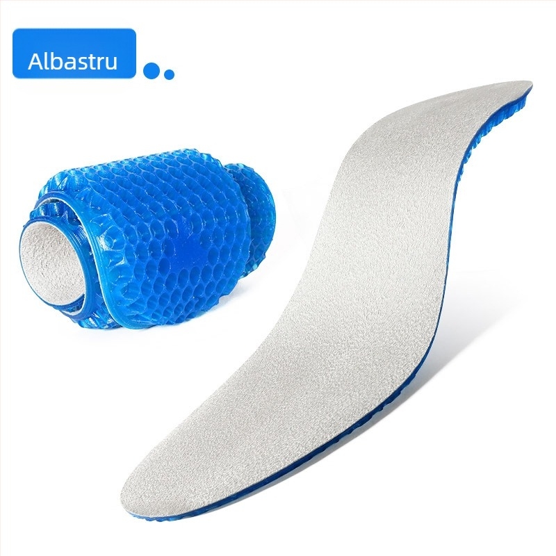 Tălpi din silicon cu structură fagure pentru bărbați și femei, absorb transpirația, deodorant și amortizare a șocurilor, tăiate la formă, uscate și respirabile pentru pantofi sport