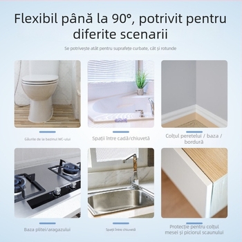 Bandă de etanșare pentru bucătărie și baie – impermeabilă, rezistentă la mucegai, marcă Qirui, cod 1001074584