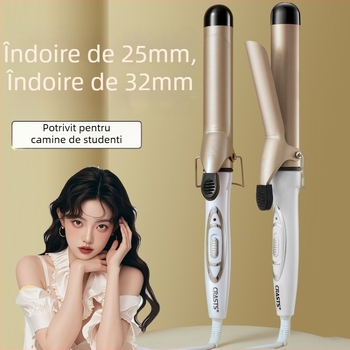 Ondulator de păr 3-în-1: uscat/bucle/drept, fără fir cu baterie Li-ion, element de încălzire din aliaj ecologic, certificat CE