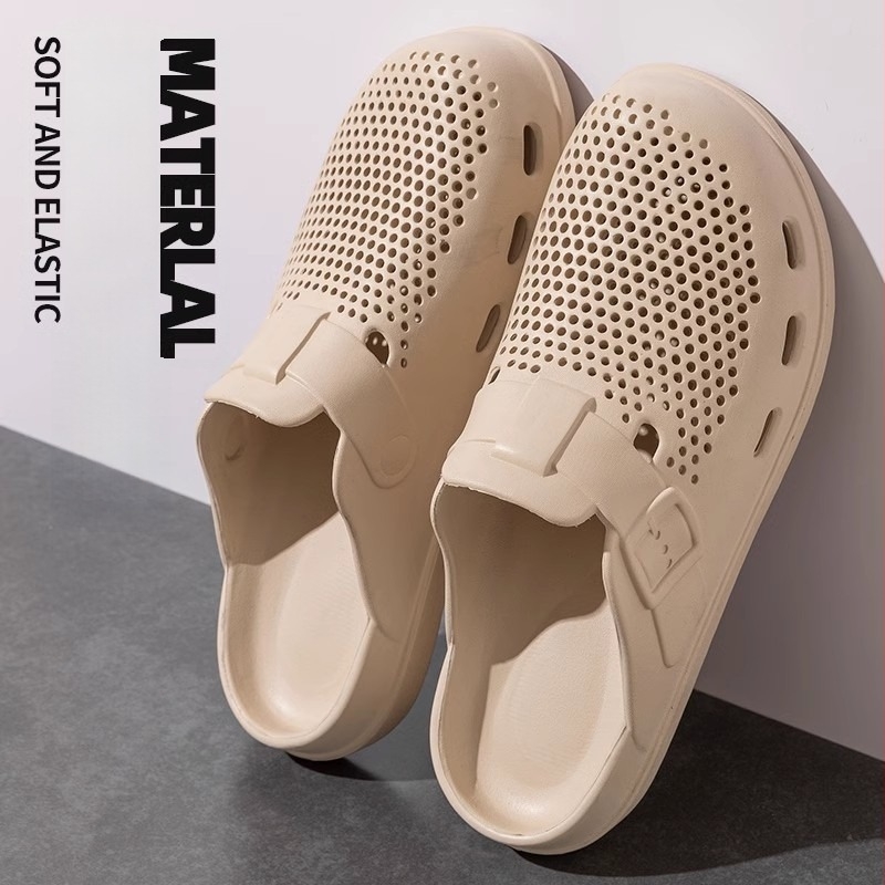 Șlapi bărbați EVA cu Toe Cap, Slip-On, Antiderapant, Injection Molded