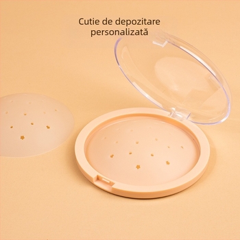 Bandă adezivă siliconică pentru sâni - respirabilă, invizibilă, ultra-subțire, formă rotundă, design sexy