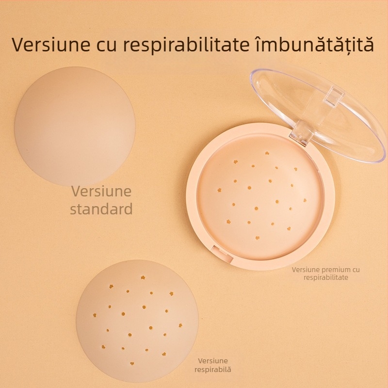 Bandă adezivă siliconică pentru sâni - respirabilă, invizibilă, ultra-subțire, formă rotundă, design sexy