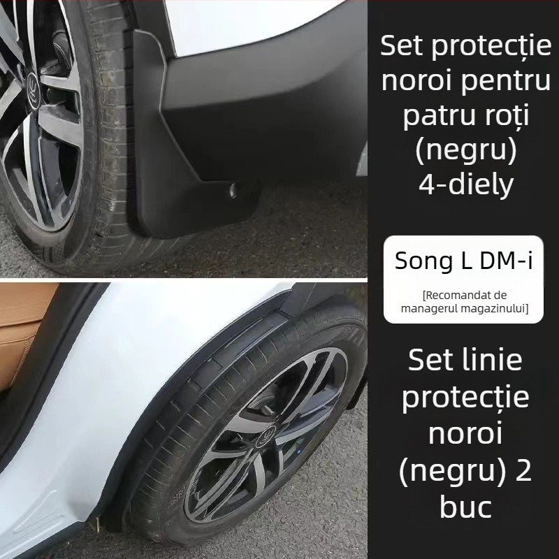 Protectie noroi pentru BYD Song Plus DM-i EV (2023–2025), Material: TPE+PP
