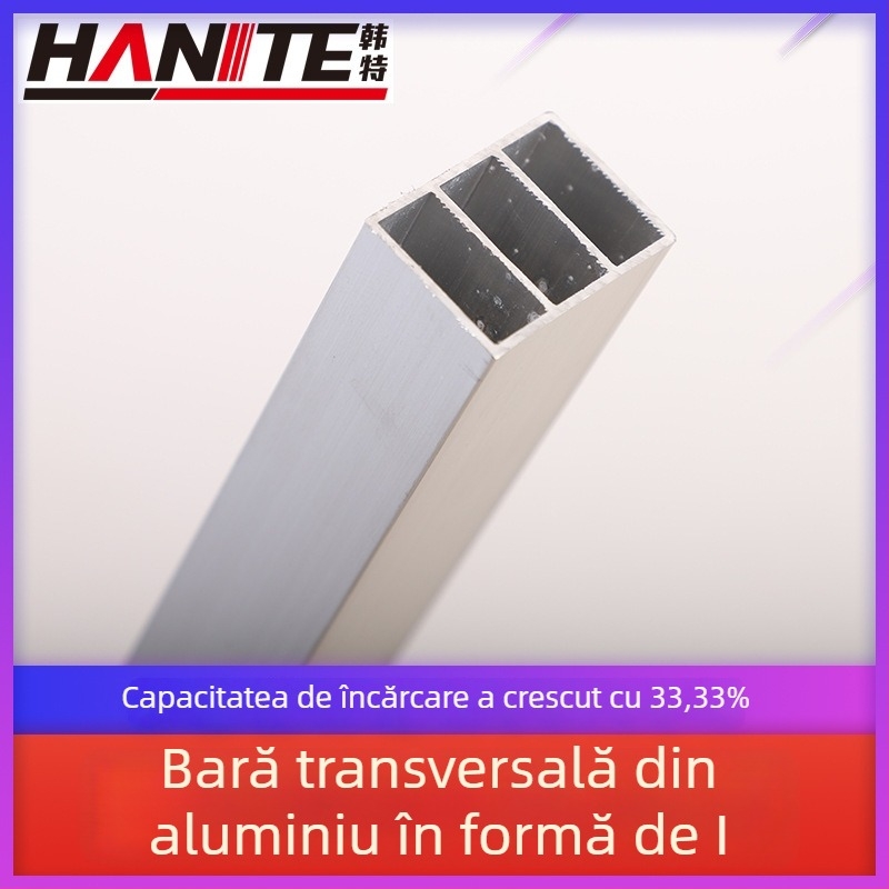 Bară transversală din aliaj de aluminiu – accesorii pentru suportul de bagaje, cu personalizare a procesării
