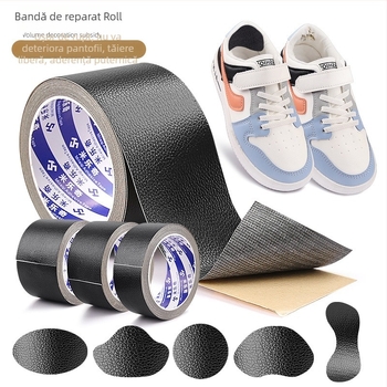 Patch de reparare a căptușelii interioare a călcâiului – autoadeziv, fără lipire adițională; universal, un singur mărime; pentru pantofi sport, piele, casual și țesătură; pentru toate sezoanele; stil zilnic relaxat