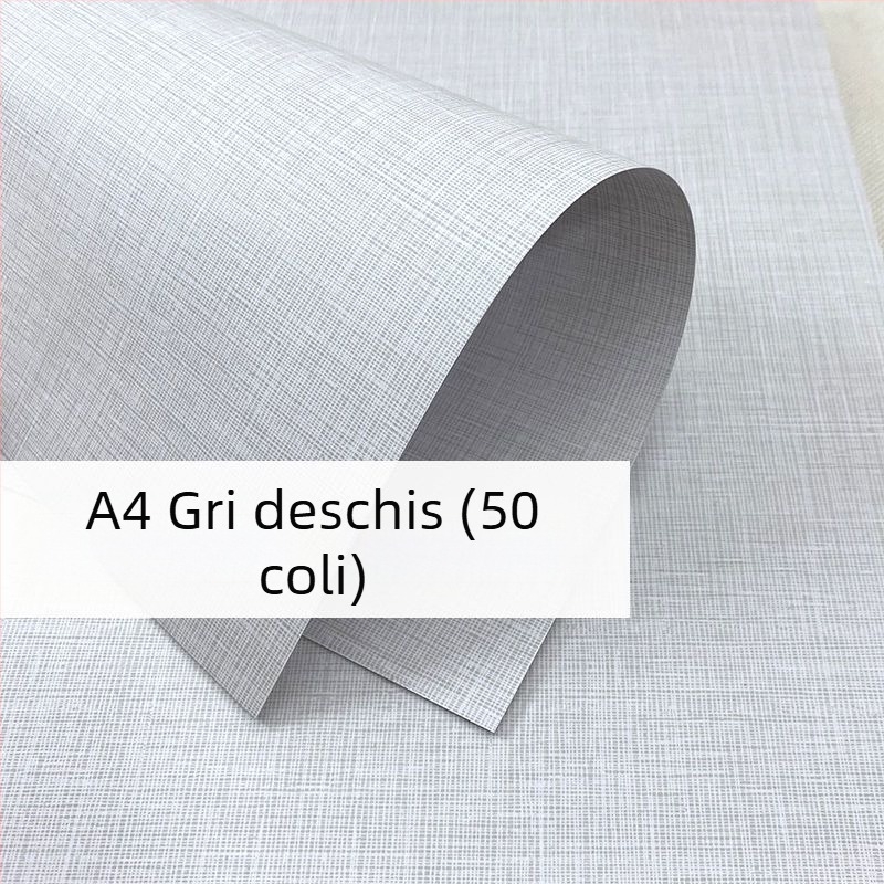 Hârtie pentru copertă cu textură din țesătură, 180 g/m², Hârtie de imprimare pentru coperi de carte