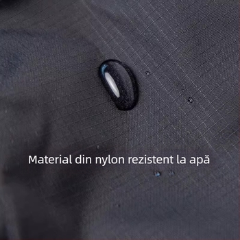 Geantă de toaletă – stil japonez, ultra-ușoară, nylon impermeabil, buzunar din plasă triunghiular, pentru drumeții în aer liber