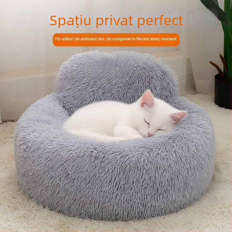 Cuib pentru pisici din material textil – Model 1A0137, cuib/cușcă pentru pisici