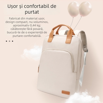 Geantă pentru laptop cu curea pe umăr, din nailon respirabil, căptușire poliester, protecție cu pernă de aer, compatibilă cu Lenovo, Apple, Dell