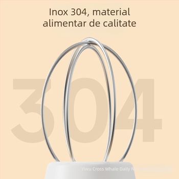 Spumător de lapte portabil, fără fir, 3 viteze, sub 100W, model 306