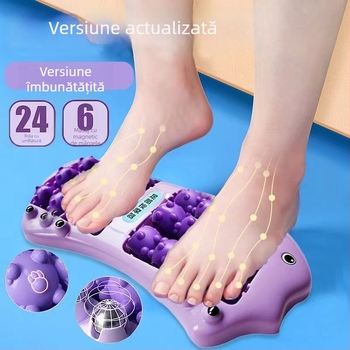 Padă de masaj pentru picioare cu role de masaj, masaj magnetic și control mecanic