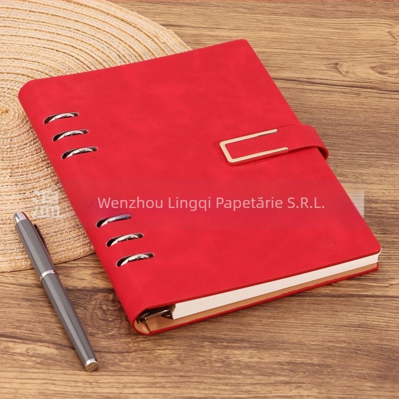 Notițe A5 cu foi detașabile, logo personalizat, stil minimalist, hârtie Daolin