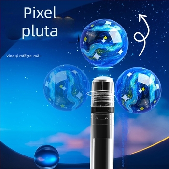 Serie Cartoon Pix Balpoint cu levitație magnetică – pix rotativ, neșters, corp din plastic