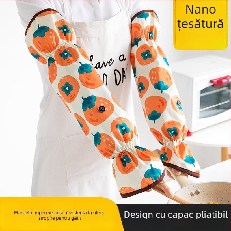 Manșon de bucătărie - impermeabil, rezistent la ulei, împotriva stropilor, protecție împotriva arsurilor