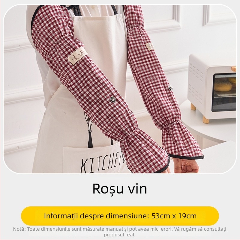 Manșon de bucătărie - impermeabil, rezistent la ulei, împotriva stropilor, protecție împotriva arsurilor