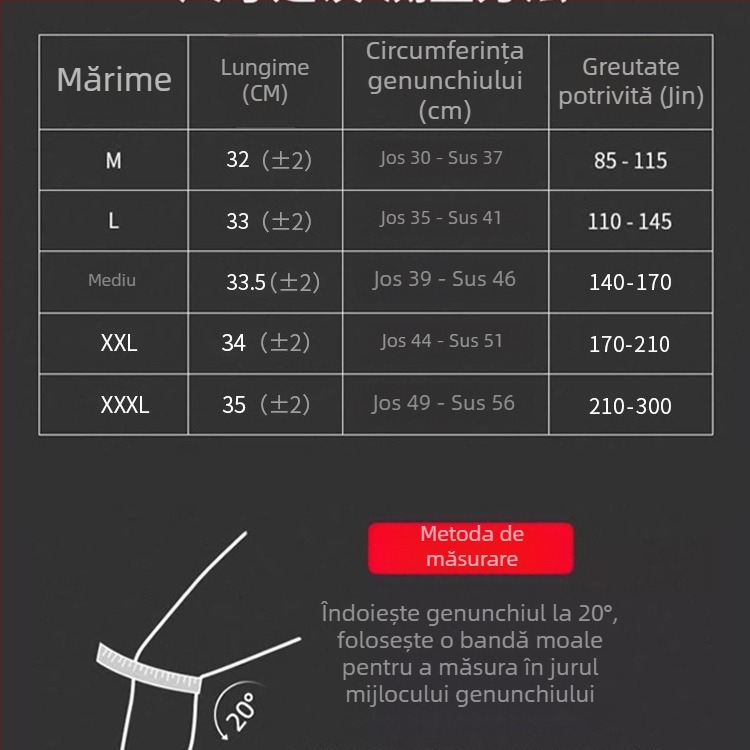 Genunchiere sportive termice din spumă, pentru alergare și sărit cu coarda