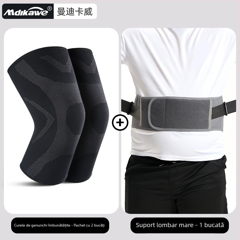 Genunchiere sportive termice din spumă, pentru alergare și sărit cu coarda