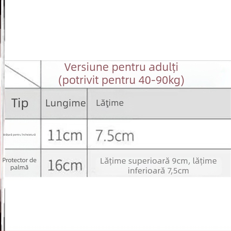 Orteza pentru încheietură din burete – pentru copii (material: burete; parte protejată: încheietură; categorie: orteză pentru încheietură)