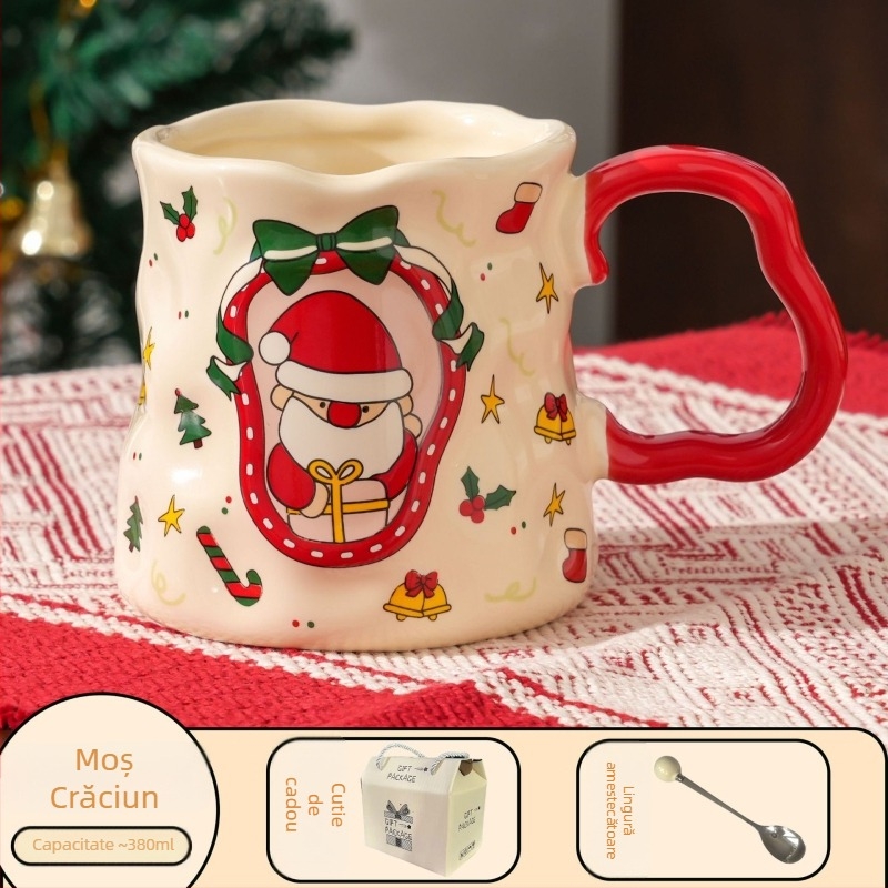 Cană ceramică cu design minimalist modern, rezistentă la căldură, formă rotundă, imprimare de logo personalizat.