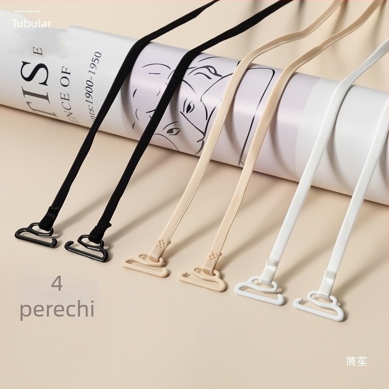 Bretele Sutien Înlocuire – Subțiri, Vizibile pe spate, Cârlig mic, pentru top de tip tub/rochie (Material: Altul; Marcă: Altă; Cod produs: Tlzn%j # Fgfgu+u+j # Lo%hj #; Origine: Altă)