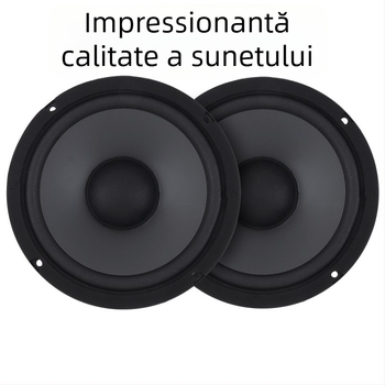 Difuzor auto YH-600, bass cu spectru complet, 12V, 600W, 4 Ω, 20–60 kHz, 93 dB